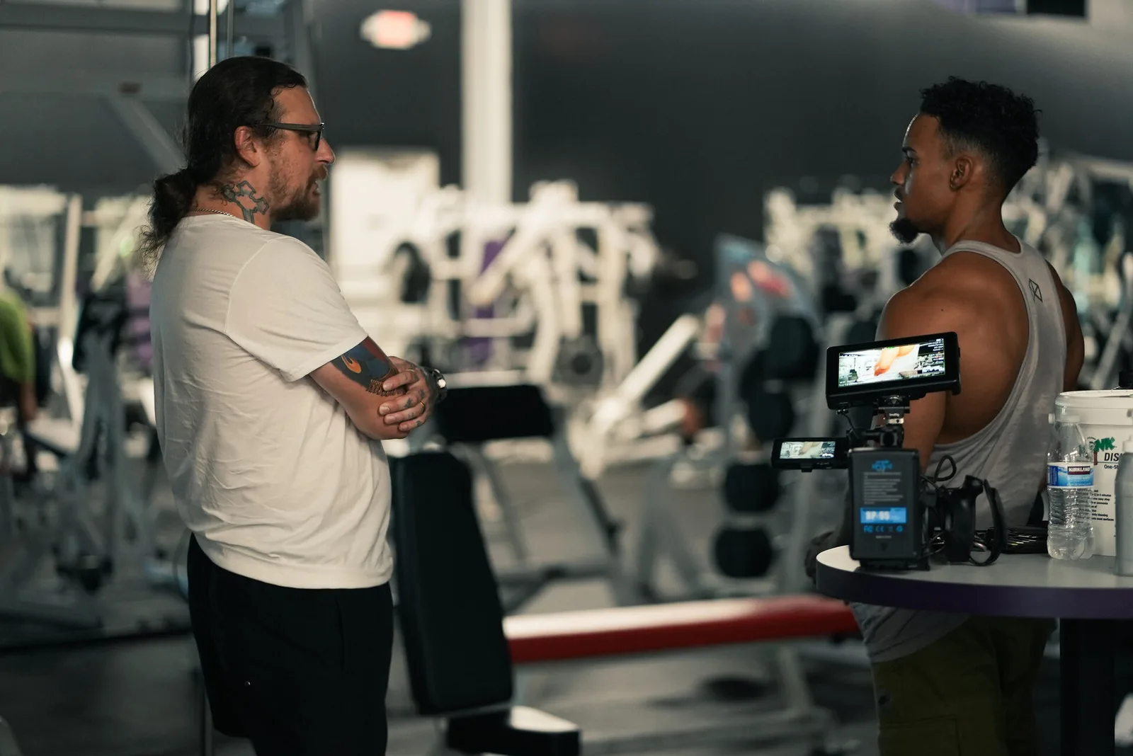 Behind the scenes: directing a gym shoot with a camera rig